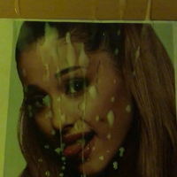 ariana grand cumshot