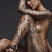 sexy tattoo girl
