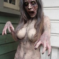 sexy zombie girl