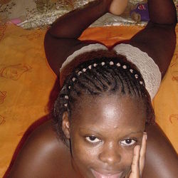 african teen girl