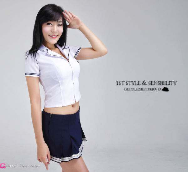 School Girl Yook Ji Hye Cute Girl -