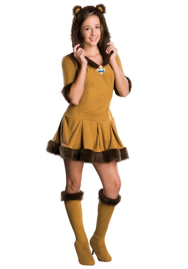 Teen Cowardly Lion Costume -