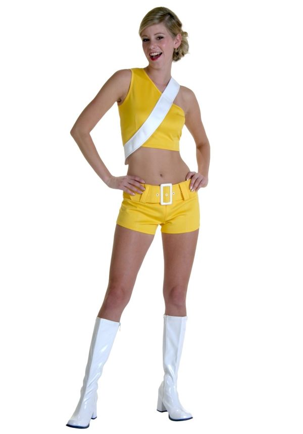 Yellow Soda Girl Costume -