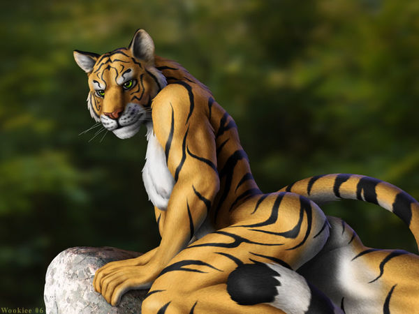 Tiger Butt by Wookiee -- Fur