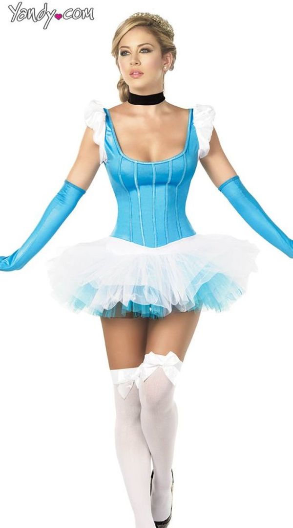 Sexy Cinder Girl Costume, Sexy Cinderella Costume, Cinderell