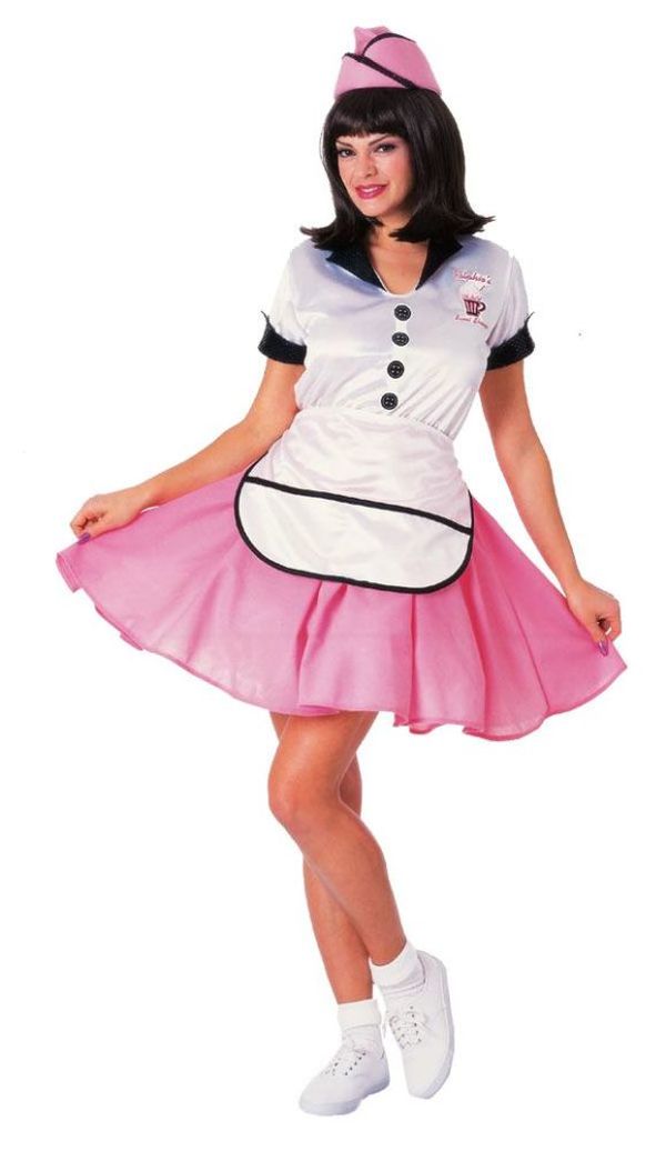 Soda Pop Girl 50's Costume -