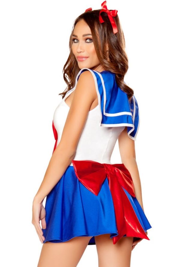 Womens sexy sailor girl Navy pinup dress costume UpscaleStri