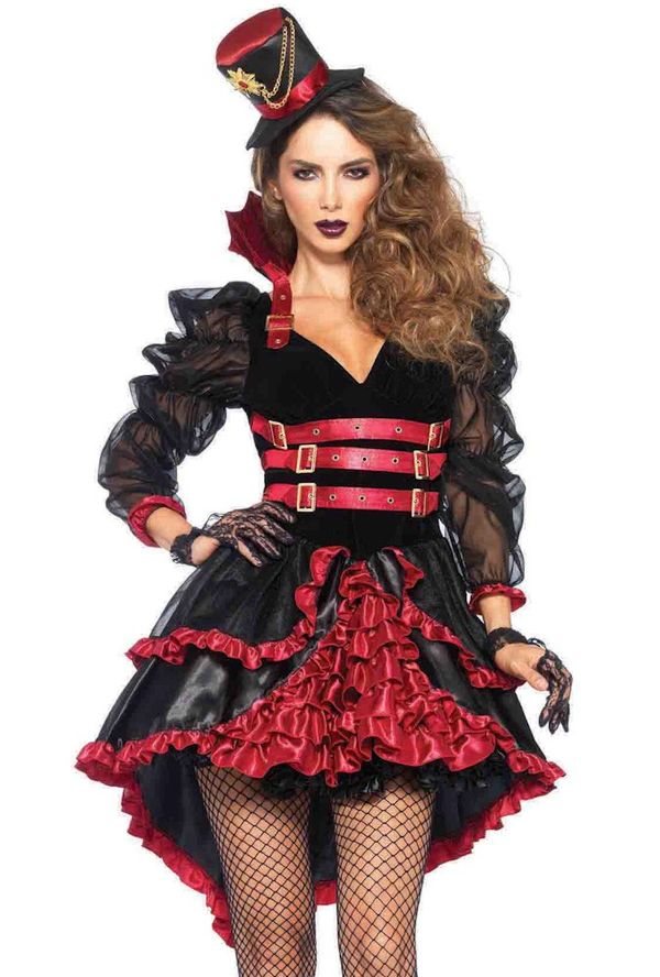 Sexy Leg Avenue womens ruffle skirt vampire costume UpscaleS