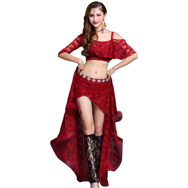 Aliexpress : Buy Sexy belly dance costume(top+skirt+Sock