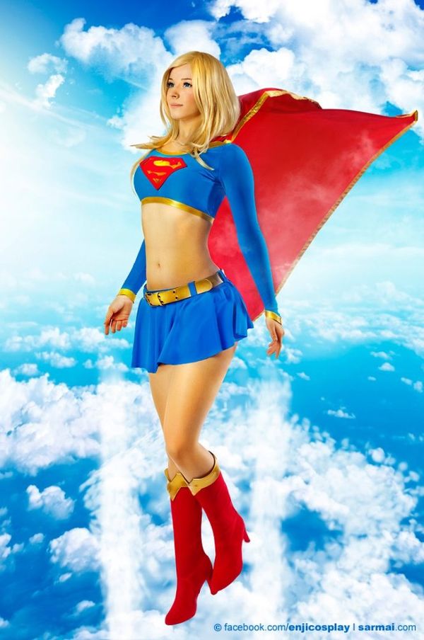 enji night sexy supergirl cosplay noticias geek tv (3) - Not