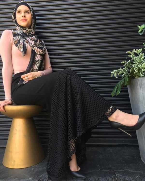 The Stunning Lace Bottom - Ponti Maxi Skirt Get it while it