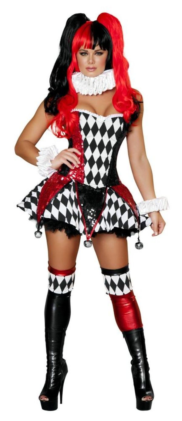 Sexy Jester Hottie Costume 4371