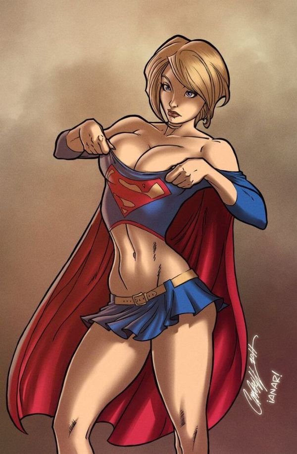 49 Sexy Power Girl Boobs Pictures Will Bring A Big Smile On
