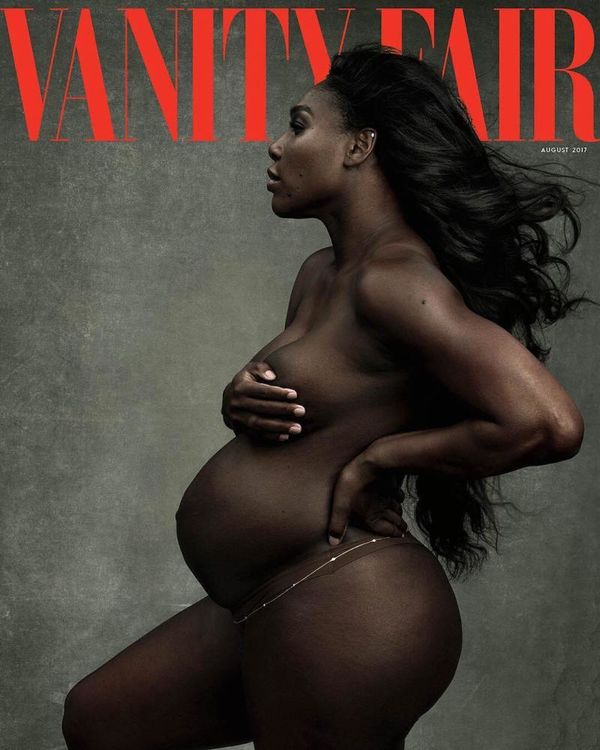 Serena Williams poses nude for