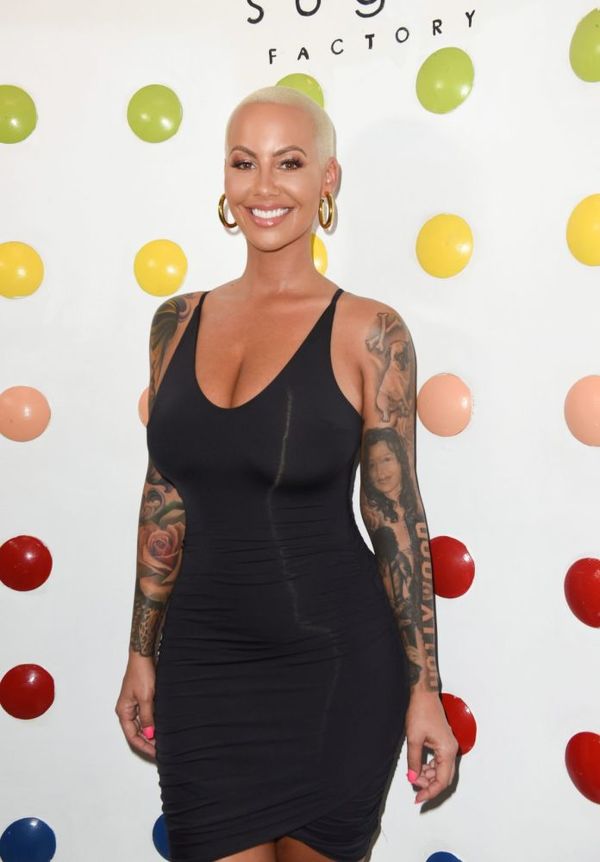 Amber Rose Makes an appearance at
