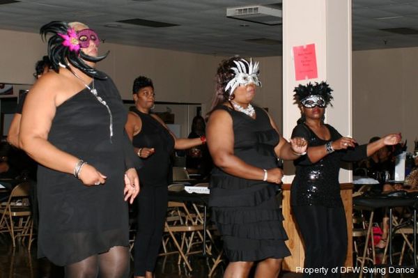 DFW Swing - Black Masquerade Party " DFW Swing Dance