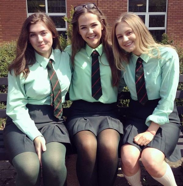Girls Dressed In Formal School Uniforms Schoolgirls and stuf