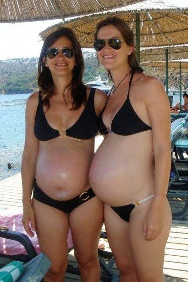 Pregnant Bikinis and Swimsuits