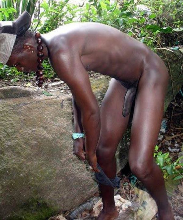 FREE Nude African Tribal Man Big