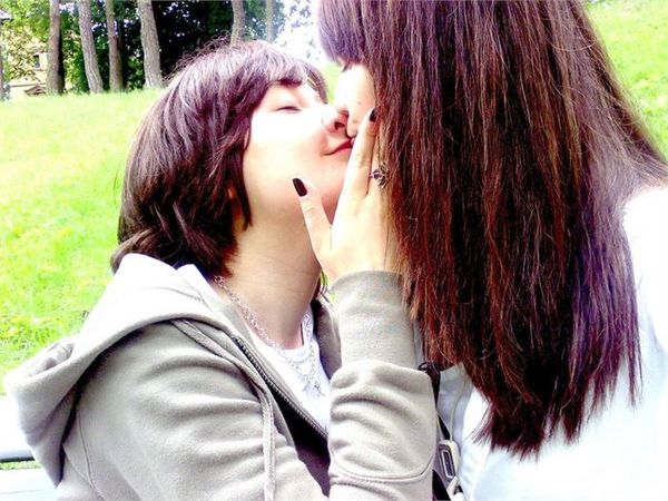 Is gay if you get turned on by girls kissing? (Girl P.O.V.