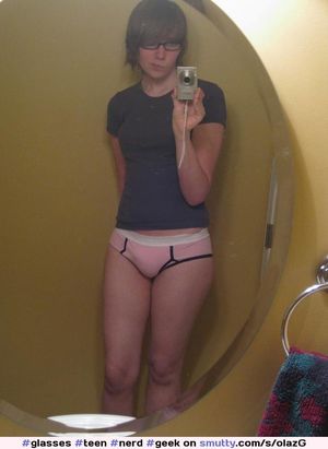 #teen #nerd #geek #panties #trap