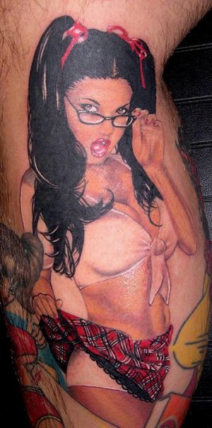 Sexy Pinup Girl Tattoo tattoo ideas in..