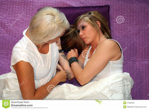 Two young women stock image. Image of