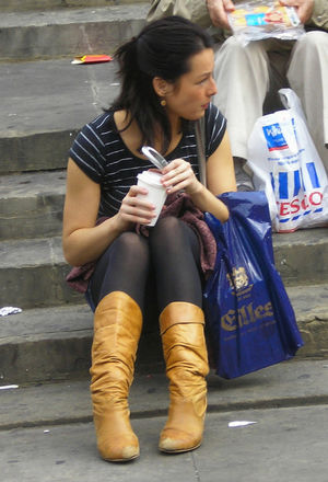 Candid Cunny in Pantyhose 19