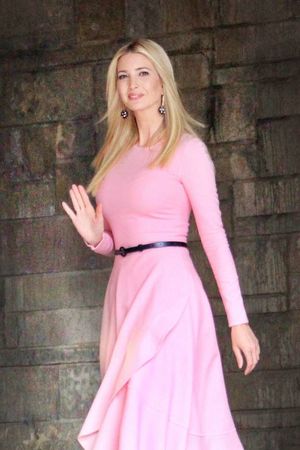 Ivanka Trump out and about in New..