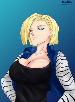 Android 18 by ArcadGB on DeviantArt