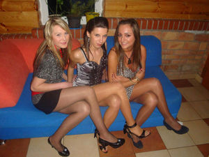Pantyhose nylons party 247