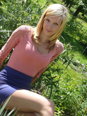 Blonde bikini teen from Poland..