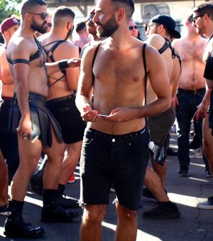 an array of harnesses at the folsom..