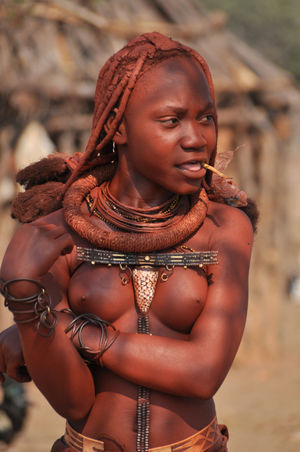 African Girls Semi Nude Picture in