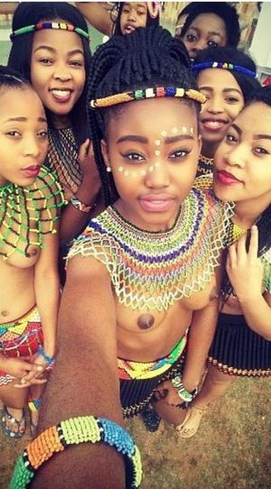 African Zulu Sexy Naked Teens With