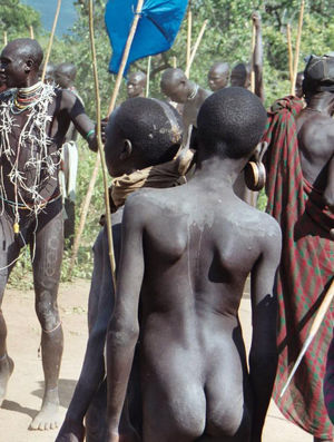 Native African Gay Black Ebony Nude