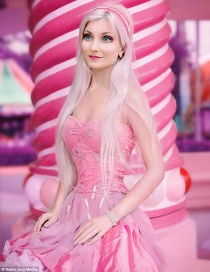 Brazilian 'Human Barbie' Andressa