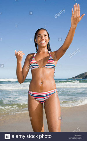 Brazilian Girl Bikini Stock Photos &