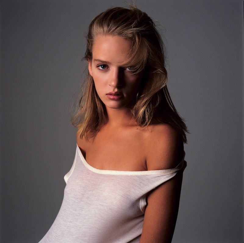Денис Пил - Uma Thurman. New York, 1986. Italian Vogue - Cul