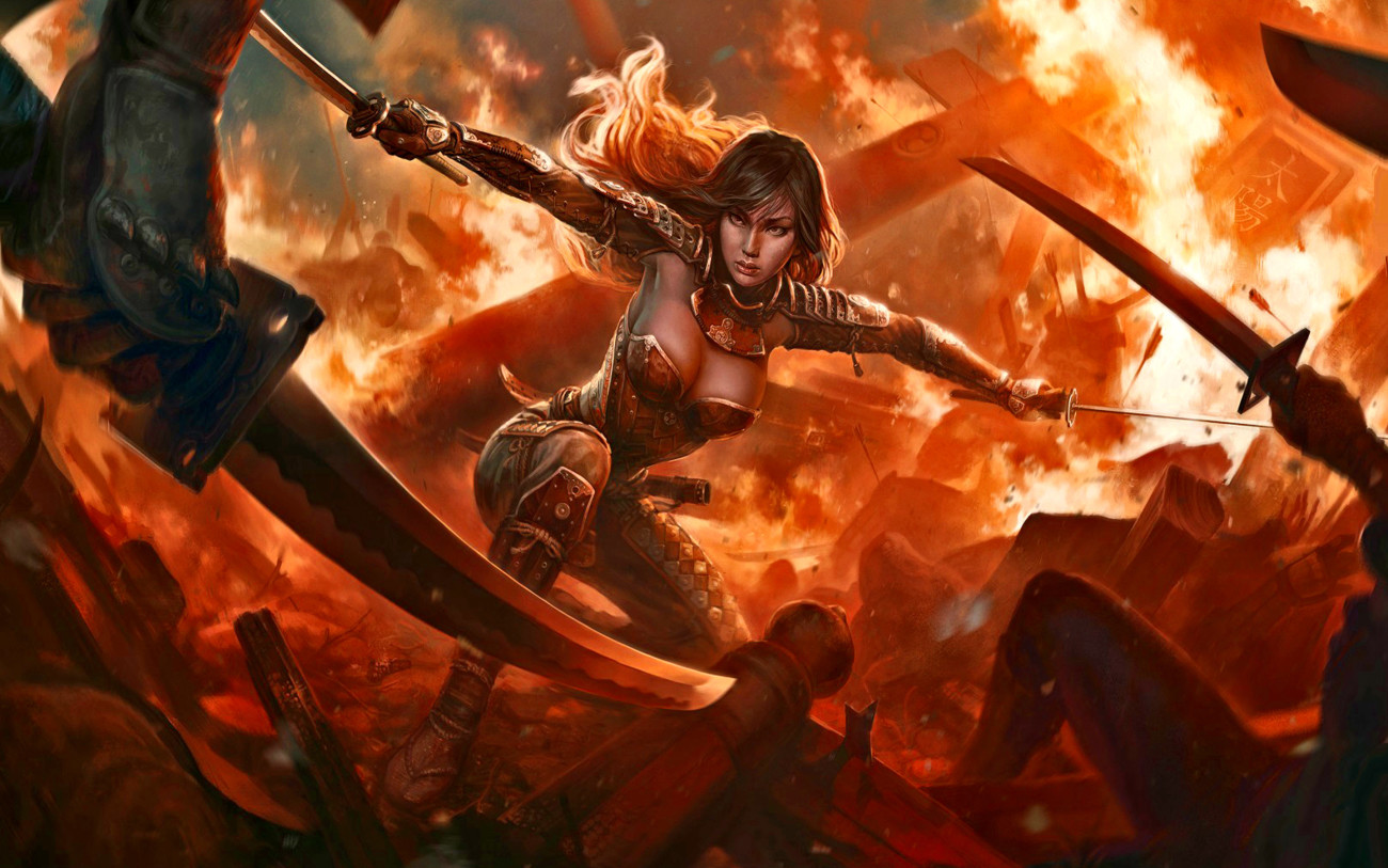 Fantasy Warrior Women Wallpaper (78 images)