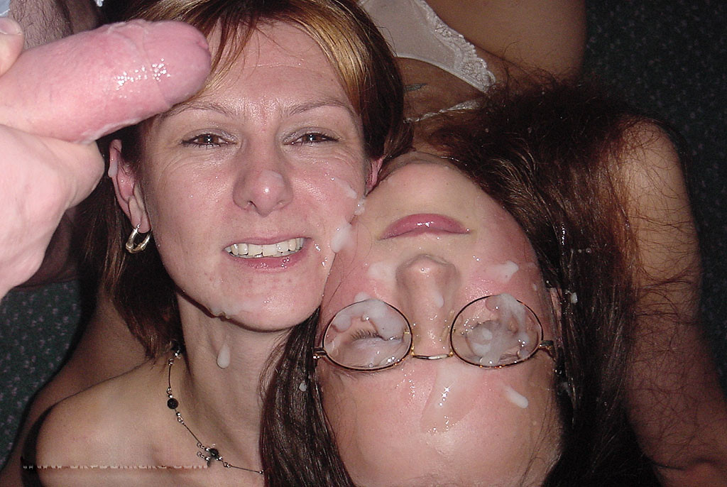 Mom Daughter Cum Face