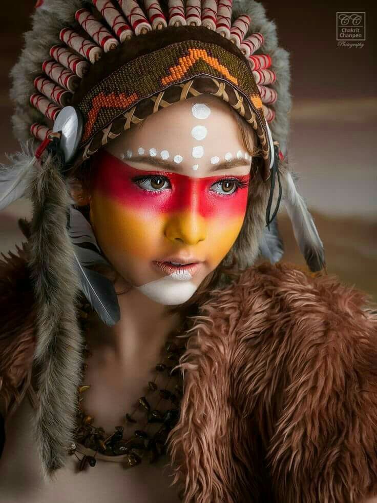 Unique Beauty Photography Ragazze indiane, Trucco africano,