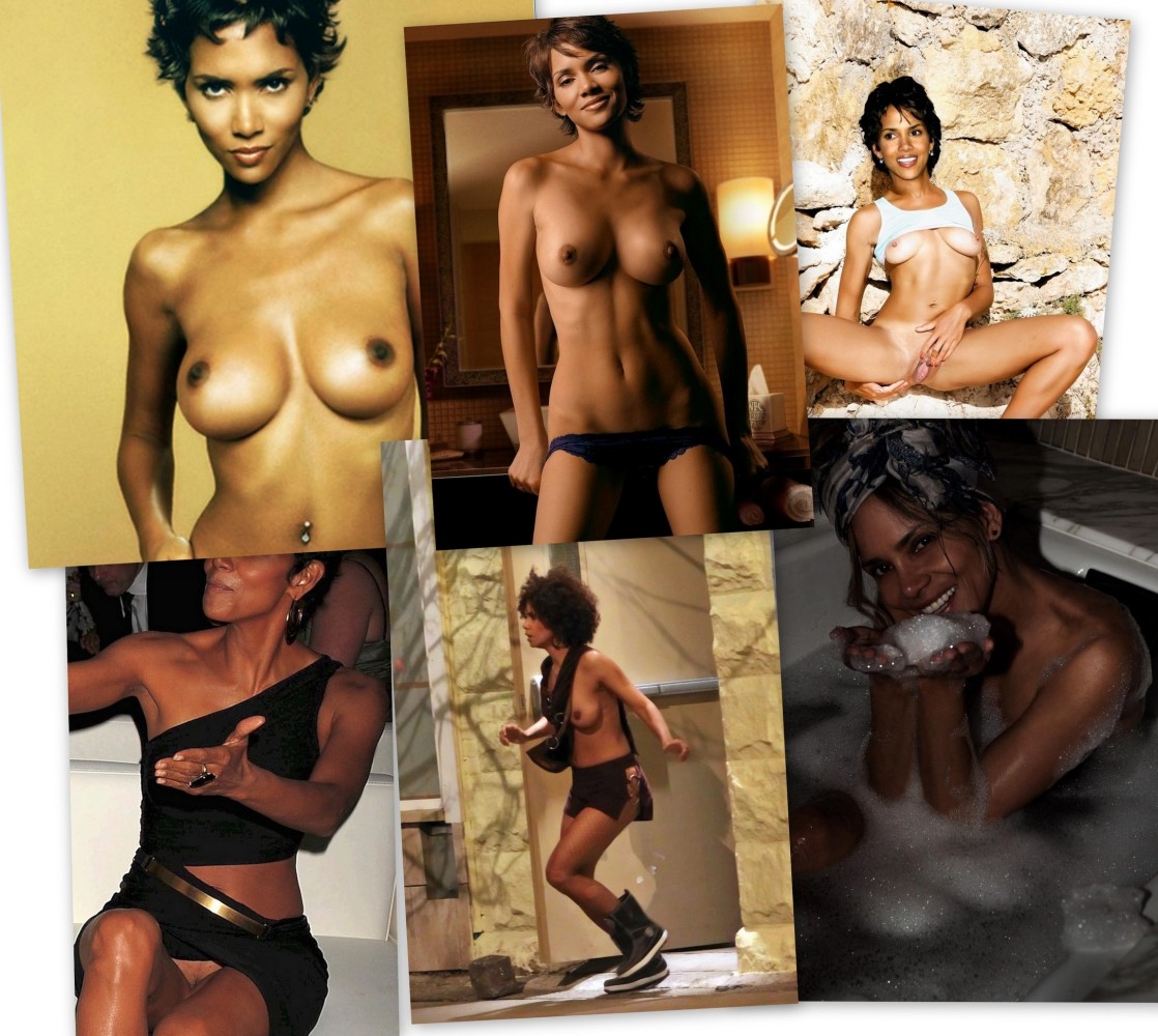 Halle Berry Nude Photos Exhibited UNSEEN & Videos #The Fappe