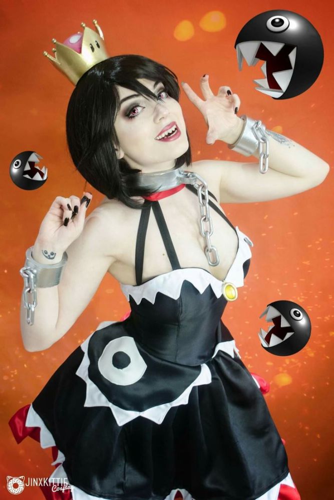 Chain Chompette by JinxKittie Bowsette(COSPLAY)
