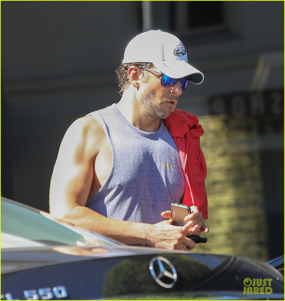 Full Sized Photo of bradley cooper looks crazy buff after gy