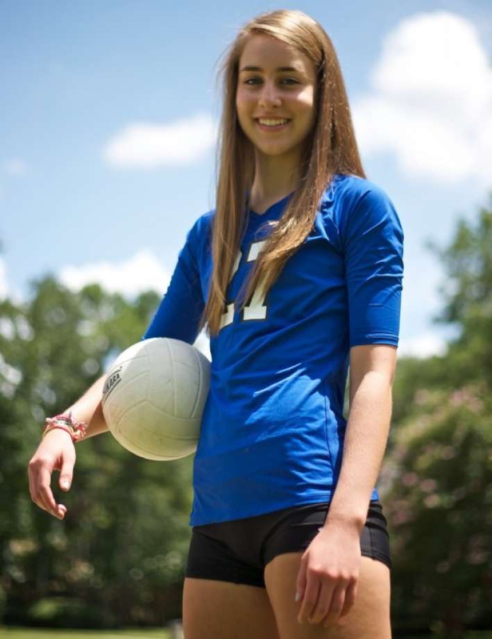 Woodlands girl receives accolade at national volleyball tour