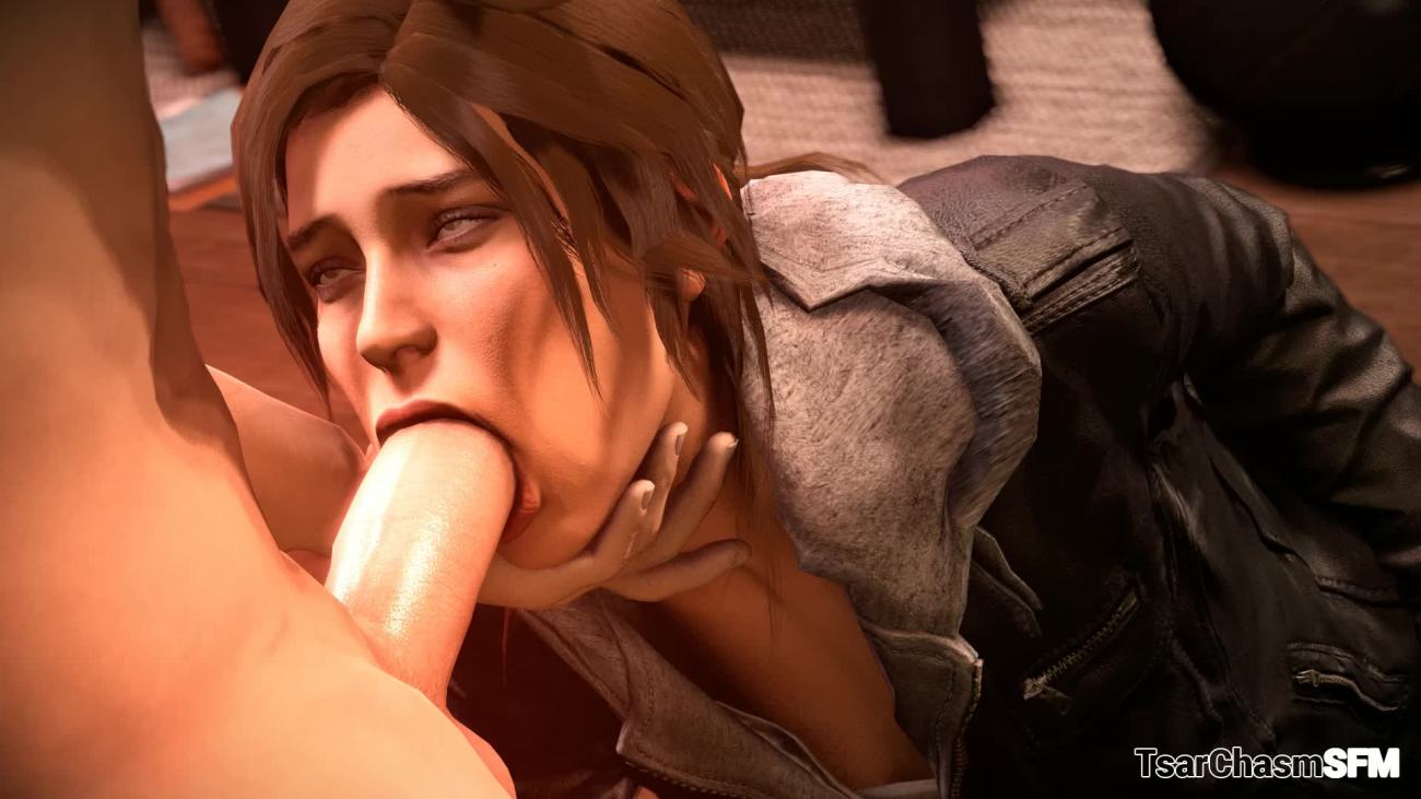 Lara Croft blowjob, Porn optimized for your Smartphone/Table