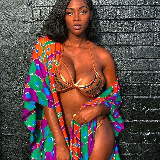 Hot Ebony Woman @melanin.goddess.ig Ebony Thick