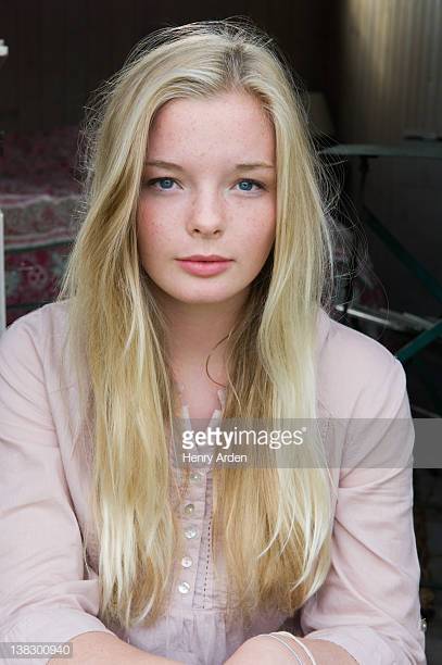 Blond Teenage Girl Stock Photos and Pictures