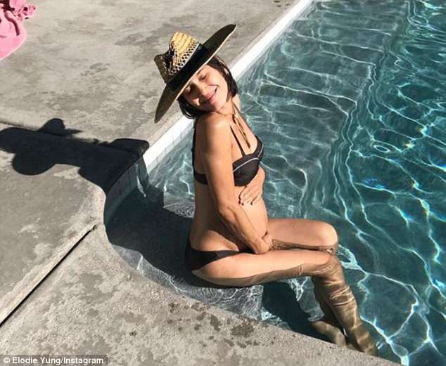 The Defenders actress Elodie Yung announces her pregnancy with a bikini picture to her Instagram ...